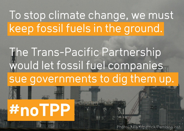 Stop the Trans-Pacific Partnership